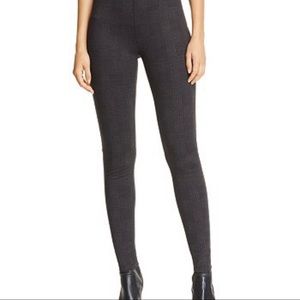 EUC Aqua Black Plaid Ponte Pants - XS